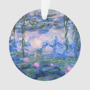 Ornamento Monet - trabalho de arte de lírios de água, 1919