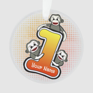 Ornamento Monkey Número 1