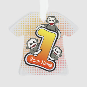 Ornamento Monkey Número 1