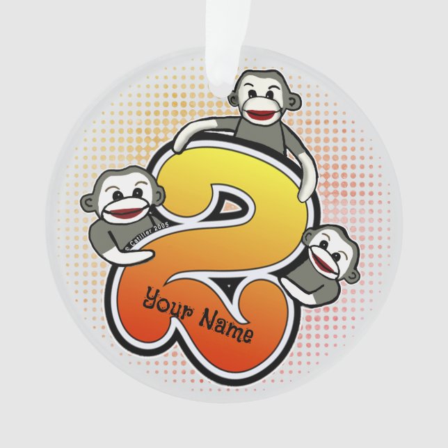 Ornamento Monkey Número 2 (Frente)