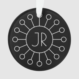 Ornamento Monograma do estilo do logotipo Vintage legal | Pr