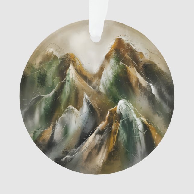 Ornamento Montanhas Pintadas (Frente)