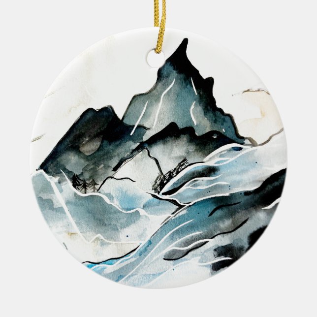 Ornamento montanhoso (Frente)