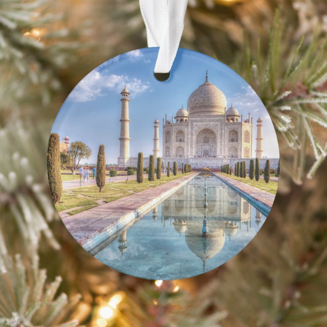 Ornamento Monumentos | Taj Mahal Sunrise (Árvore)