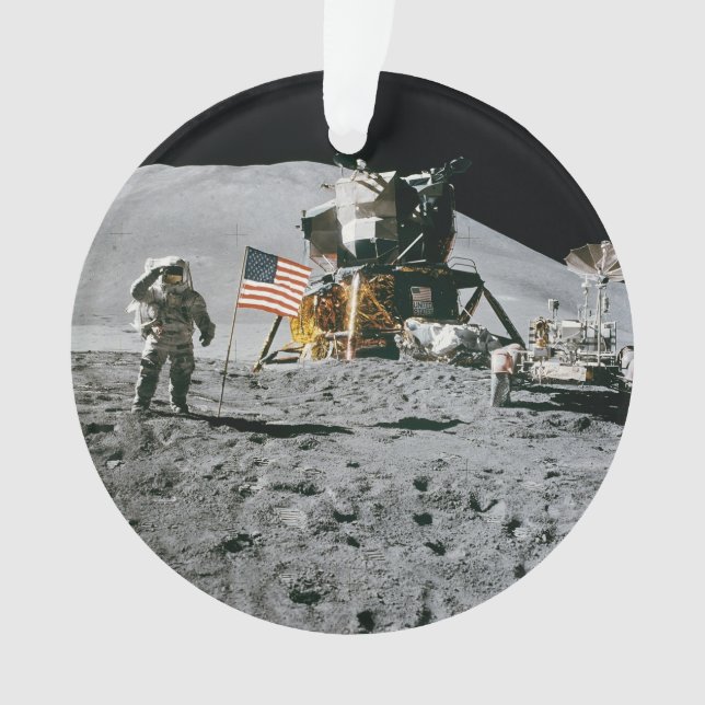 Ornamento Moon Landing Apollo 15 Lunar Module Nasa 1971 (Frente)