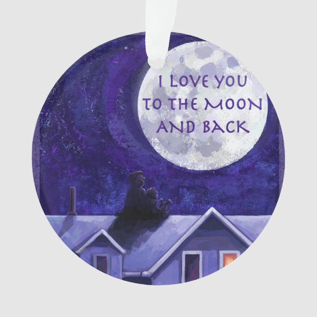 Ornamento Moon Watch (Frente)