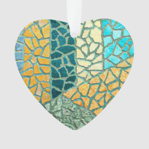 Ornamento Mosaico da Pintura em Aquaico + suas ideias