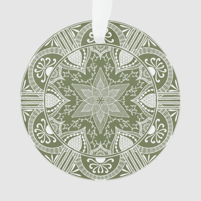 Ornamento Moss Mandala (Frente)