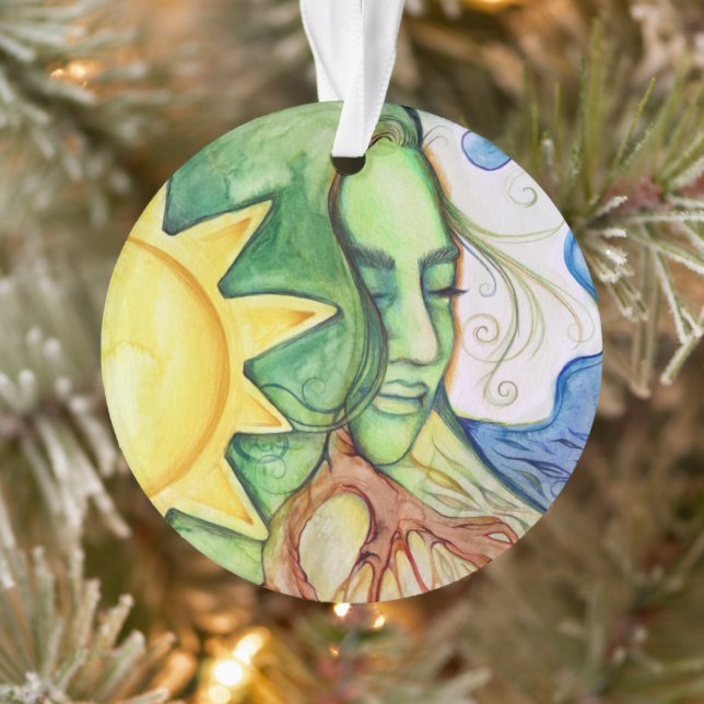 Ornamento Mother Earth Gaia Goddess  (Árvore)