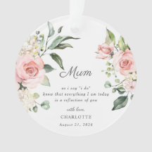 Mother Of The Bride Keepsake Ornament