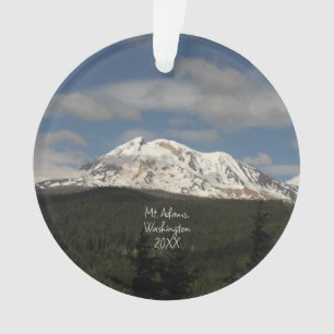 Ornamento Mt. Adams, Washington Scenic Photo Ornament