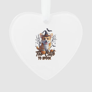Ornamento Muito Fofo Para Assustar Camisa De Cachorro Corgi