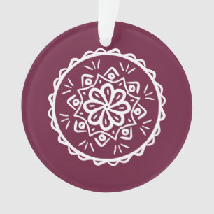 Ornamento Mulberry Mandala