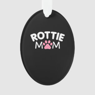 Ornamento Mulheres Rottie Mãe Roupa Rottweiler Proprietári