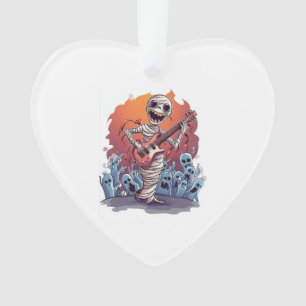 Ornamento Múmia Rock Star