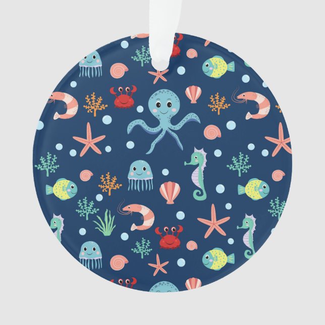 Ornamento Mundo do Mar (Frente)