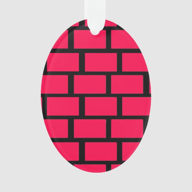 ORNAMENTO MURA BRICK VERMELHA (Frente)