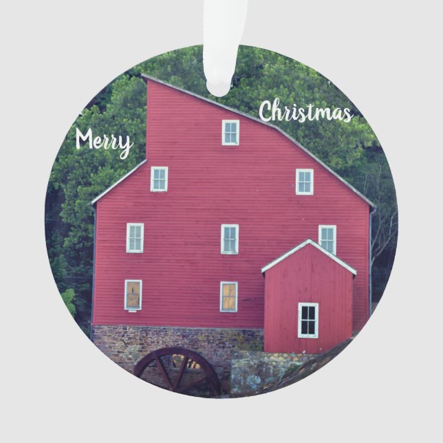 Ornamento Museu Red Mill (Frente)