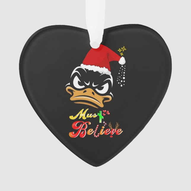 Ornamento Must Believe Christmas (Frente)