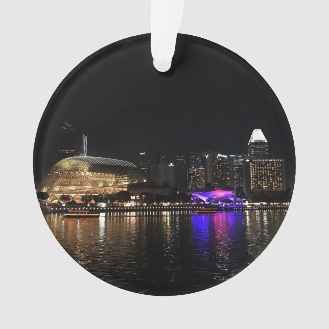 Ornamento nº 2 do Skyline de Singapura (Frente)