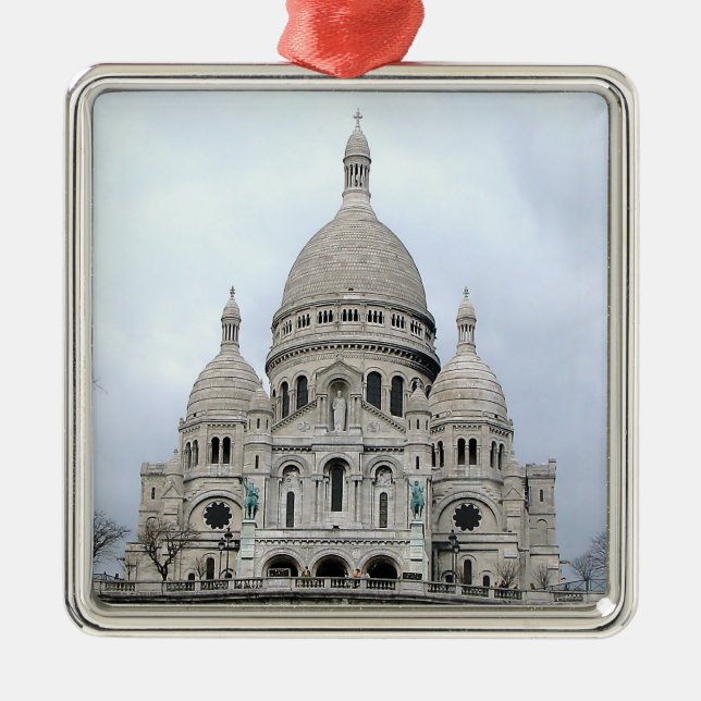 Ornamento na moda com Sacre Coeur de Paris (Frente)