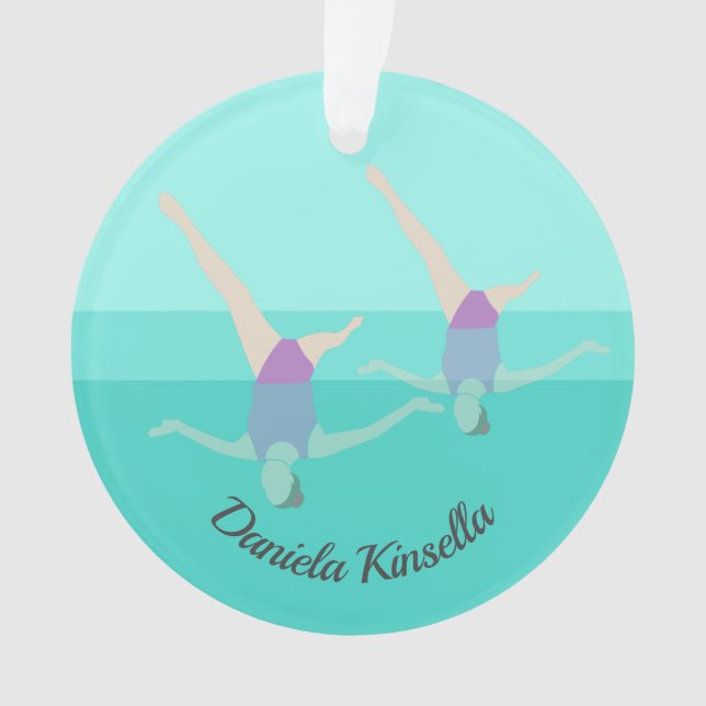 Ornamento Nadação Artística (Frente)