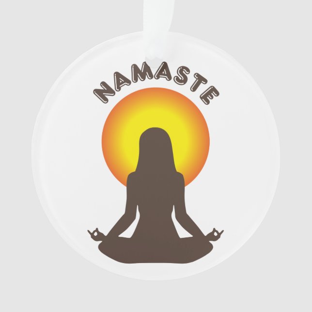 Ornamento Namaste (Frente)