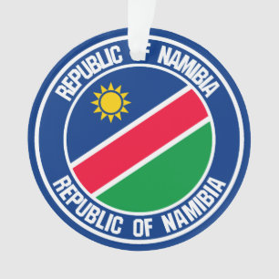 Ornamento Namíbia Round Emblem