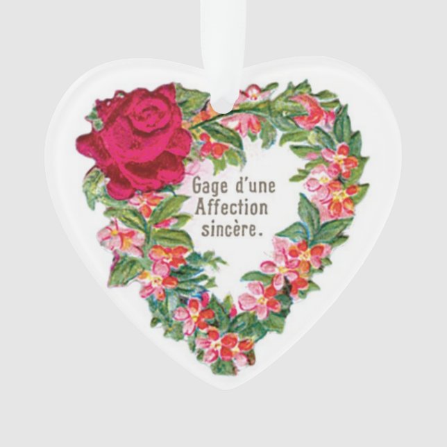 Ornamento Namorados antigo (Frente)