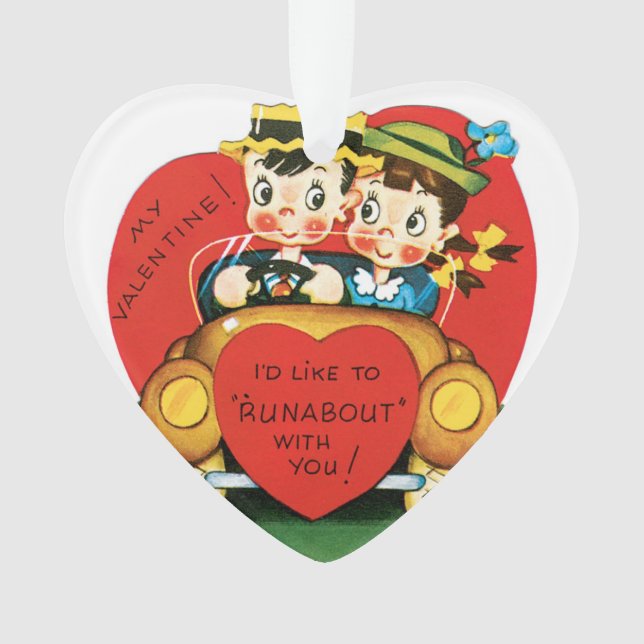 Ornamento Namorados antigo (Frente)