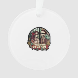 Ornamento Namorados Até a morte nos separam do clássico