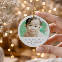 Nanna e Vovô Foto dos Netos Natal