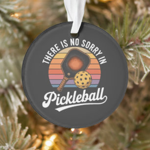 Ornamento não há desculpas no pickleball
