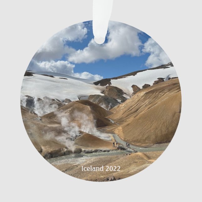 Ornamento nas terras altas da Islândia (Frente)