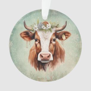 Ornamento Natal Cowboy Vintage