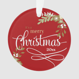 Ornamento Natal das ruas como costume da Irmã Grande