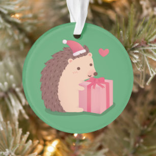 Ornamento Natal Divertido Desarrumado Quarto Infantil Ourico