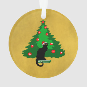 Ornamento Natal do Chat Noir