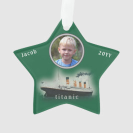 Ornamento Natal do Titanic Porthole