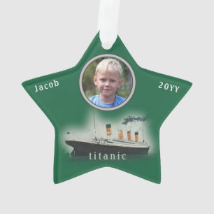 Ornamento Natal do Titanic Porthole