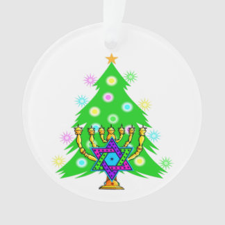 Ornamento Natal e Hanukkah