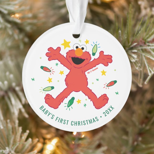 Ornamento Natal Elmo Personalizado | Nome e Foto (Árvore)