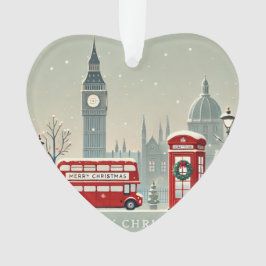 Ornamento Natal em Londres | Big Ben & Festive London