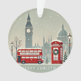 Ornamento Natal em Londres | Big Ben & Festive London