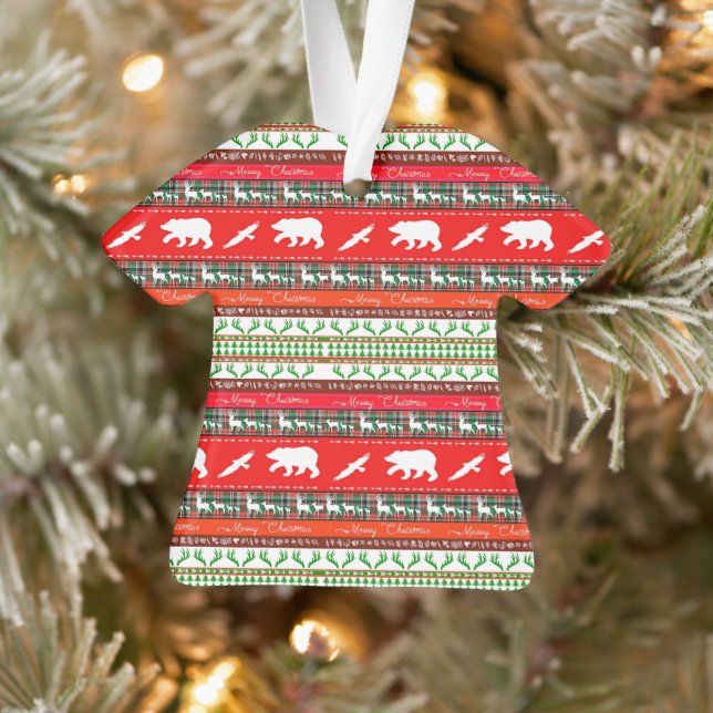 Ornamento Natal na floresta (Árvore)