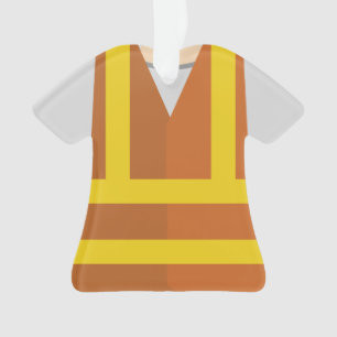 Ornamento Natal personalizado do contratante de construção