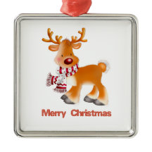 Ornamento | Natal | Reindeer | Feliz Natal