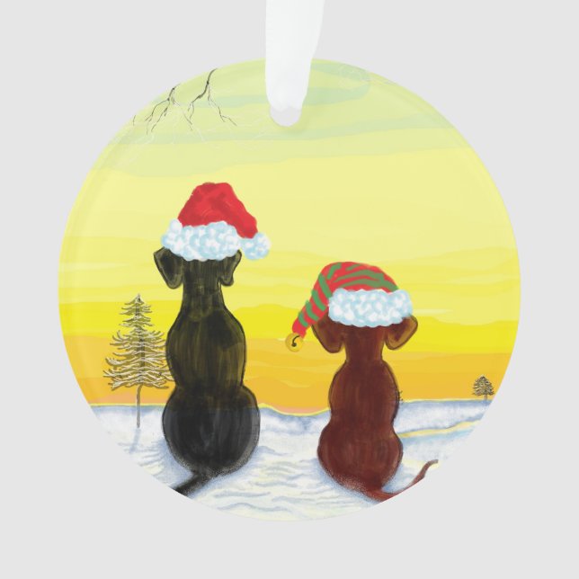 Ornamento natal springador (Frente)