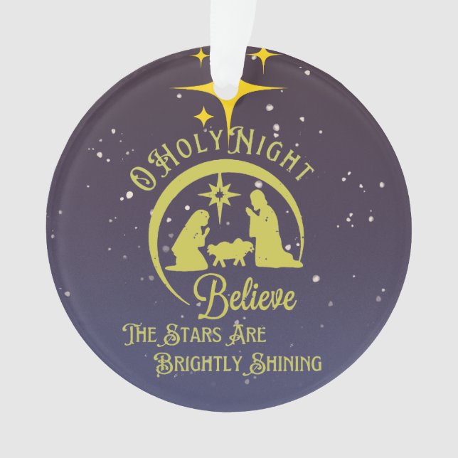 Ornamento Natividade (Frente)