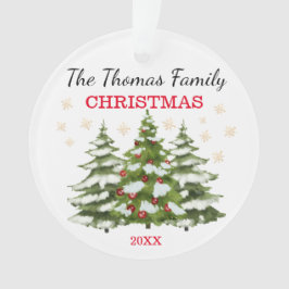 Ornamento Navidades de árbol personalizadas